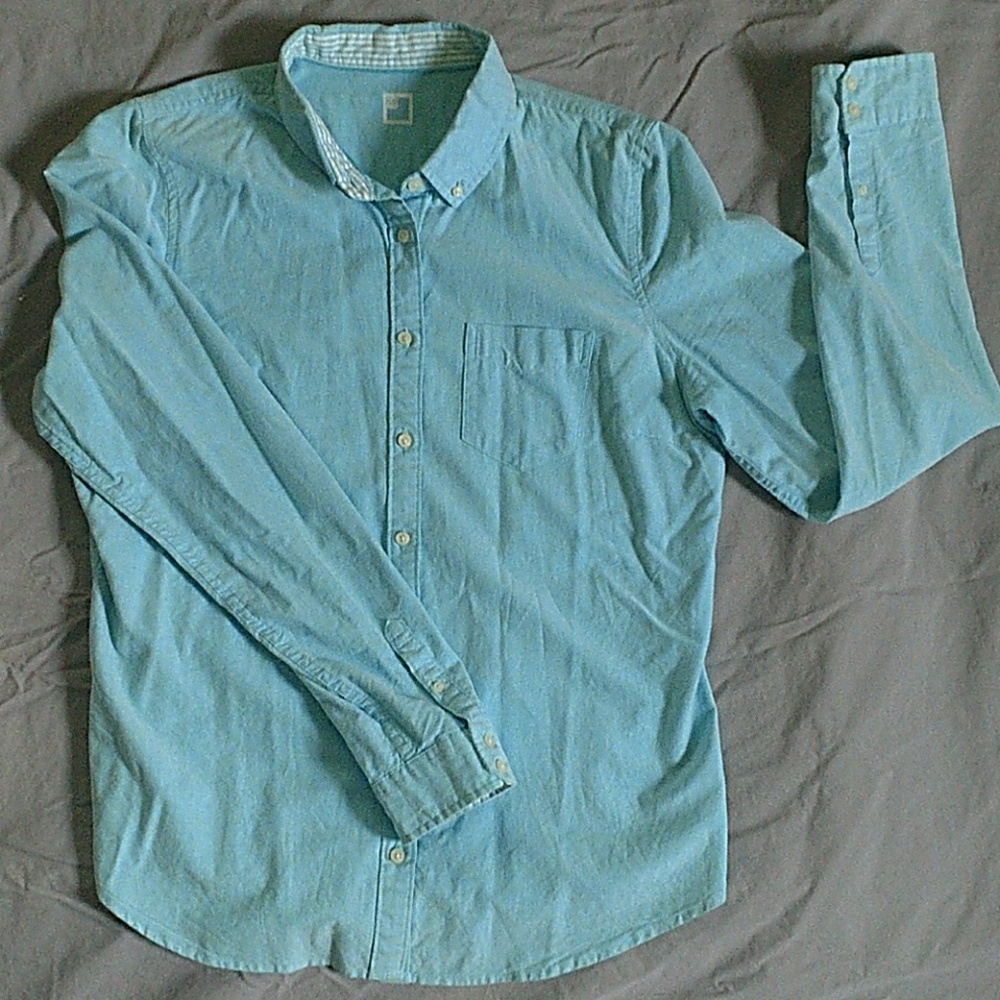 Light Blue Button Down